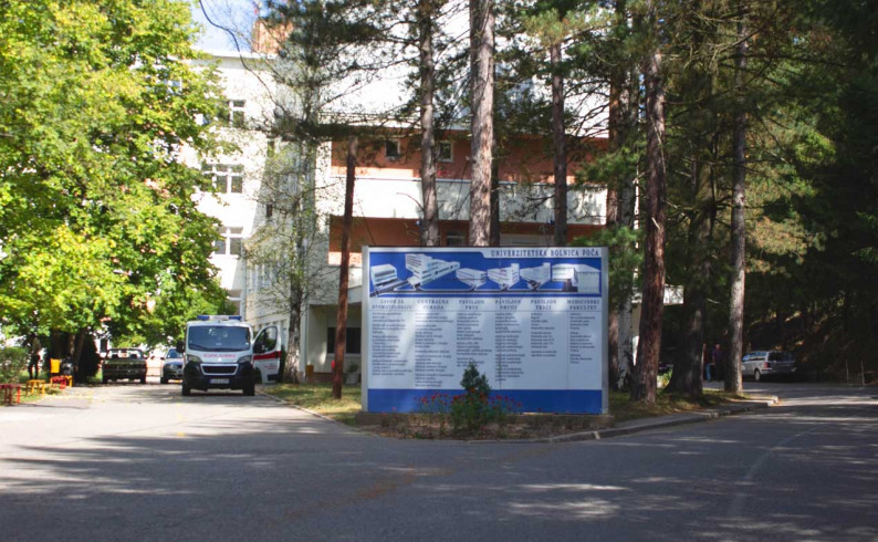 Radovi na putu- saobraćaj preusmjeren kroz bolnički krug