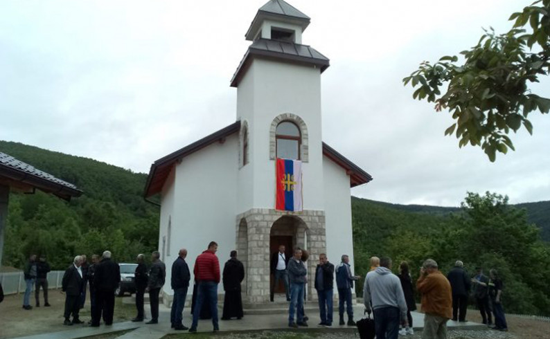 Osveštanje spomen-hrama u Jošanici 25. Septembra