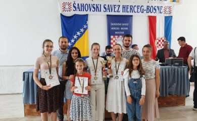 Šah: Miljana i Sofija šampionke BiH