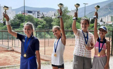 Tenis: Mia Vuković treća na završnom mastersu BiH