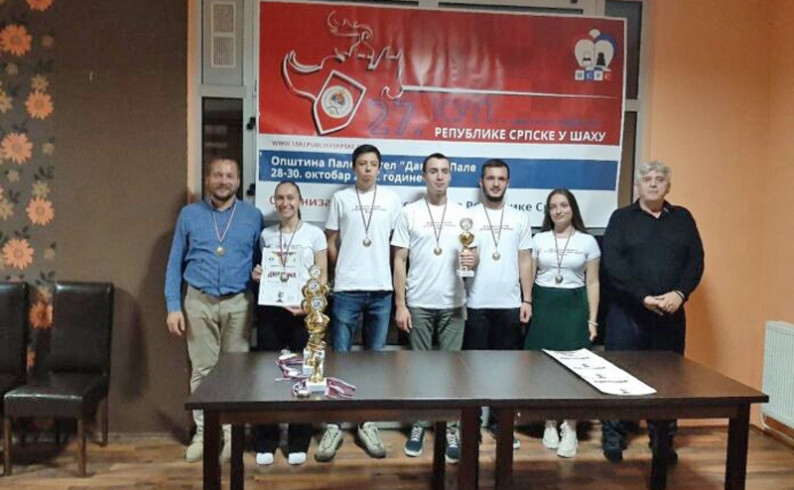 Fočanski šahisti nastavili dominaciju- zlato i srebro na Kupu Srpske