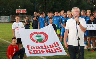 Legendarni Pižon otvorio Fudbal frends: Turnir u Foči veoma važan za mlade igrače koji se polako nameću