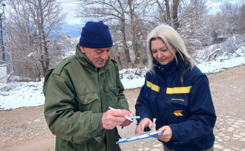 Milica Fundup jedina žena poštar u Foči