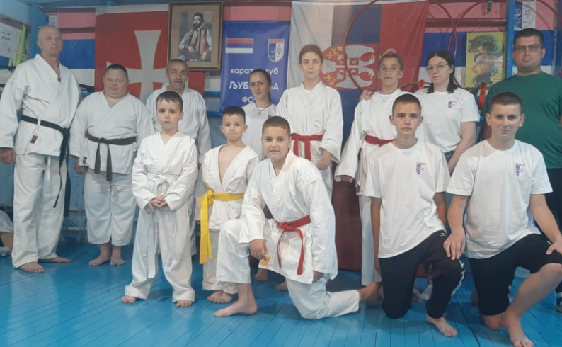 Karatisti iz Berana i Andrijevice u posjeti Karate klubu "LJubišnja"